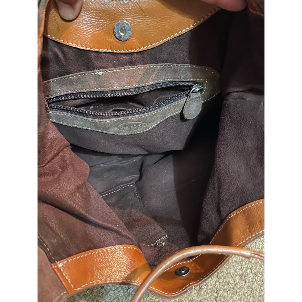 Tod's brown Suede Handbag - Picture 9 of 11